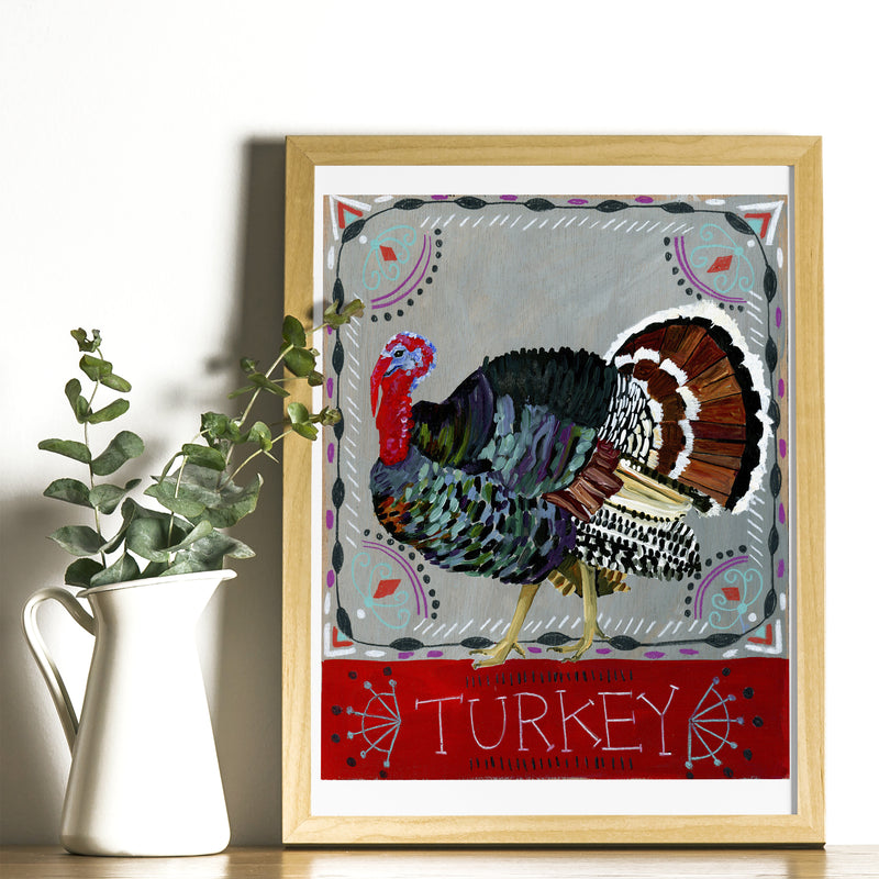 Animal Totem Print - Turkey