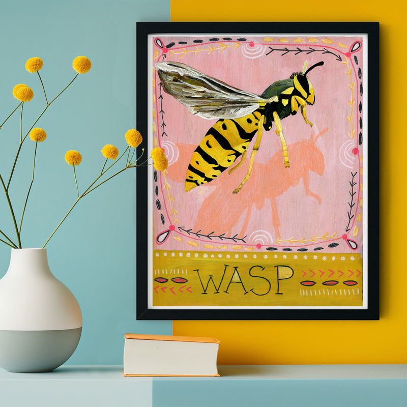 Animal Totem Print - Wasp