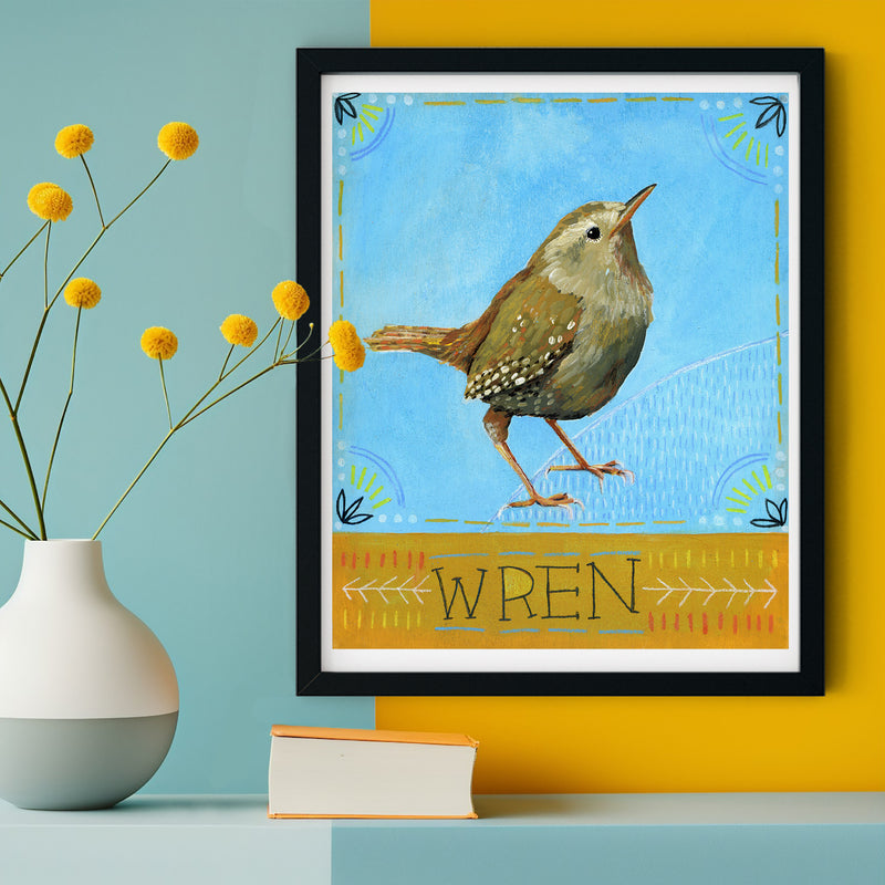 Animal Totem Print - Wren