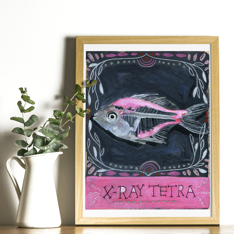 Animal Totem Print - X-Ray Tetra