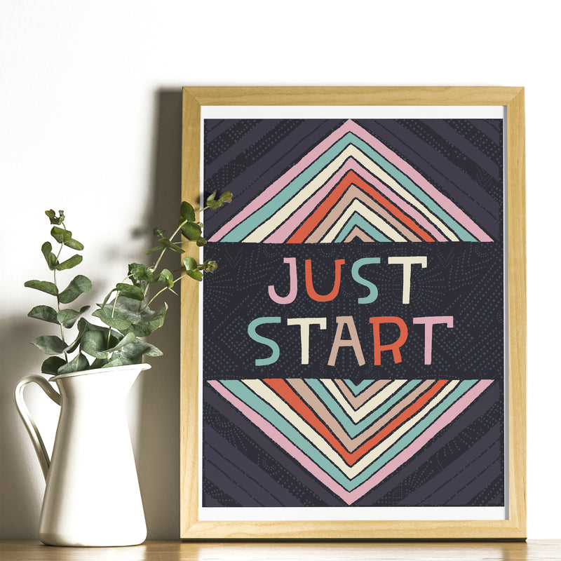 Art Print - Just Start