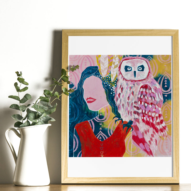 Art Print - Owl Keeper