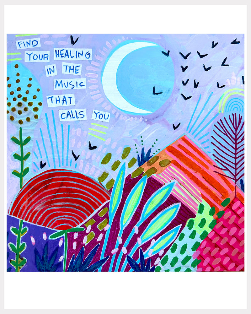 Art Print - The Music That Calls You