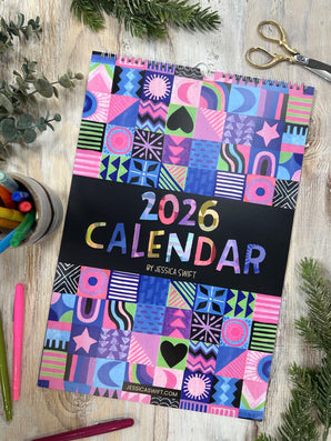 2026 Illustrated Wall Calendar ..