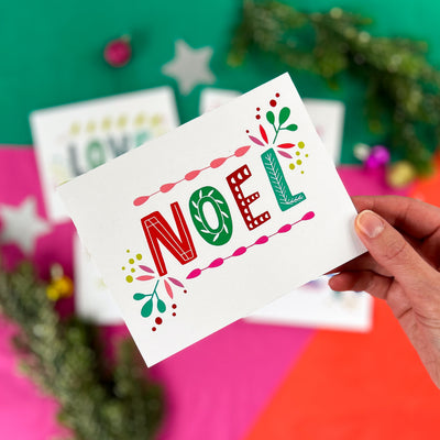 Holiday Joy Greeting Cards | Assorted 5-Pack