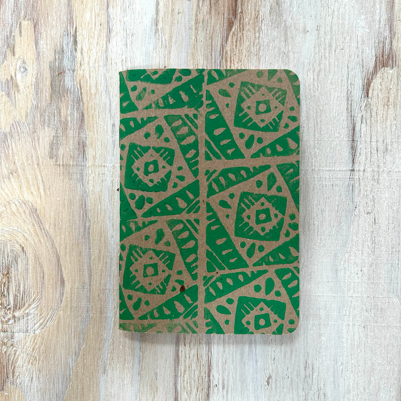 Flexible Mini Journal – Green