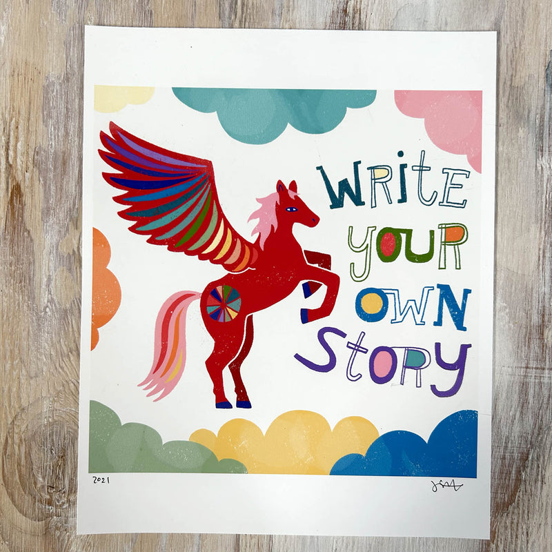 Art Print – Write Your Own Story