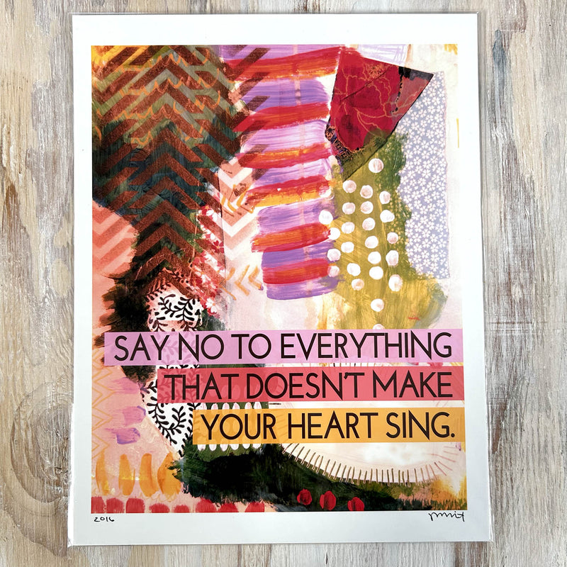Art Print – Heart Sing