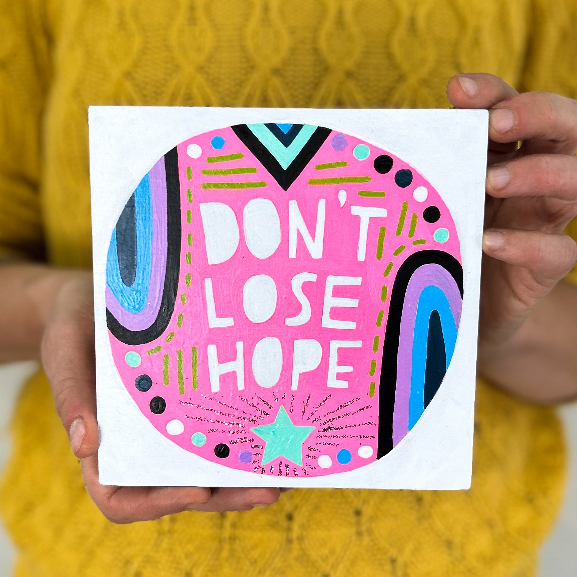 Don't Lose Hope | Original Painting – Jessica Swift