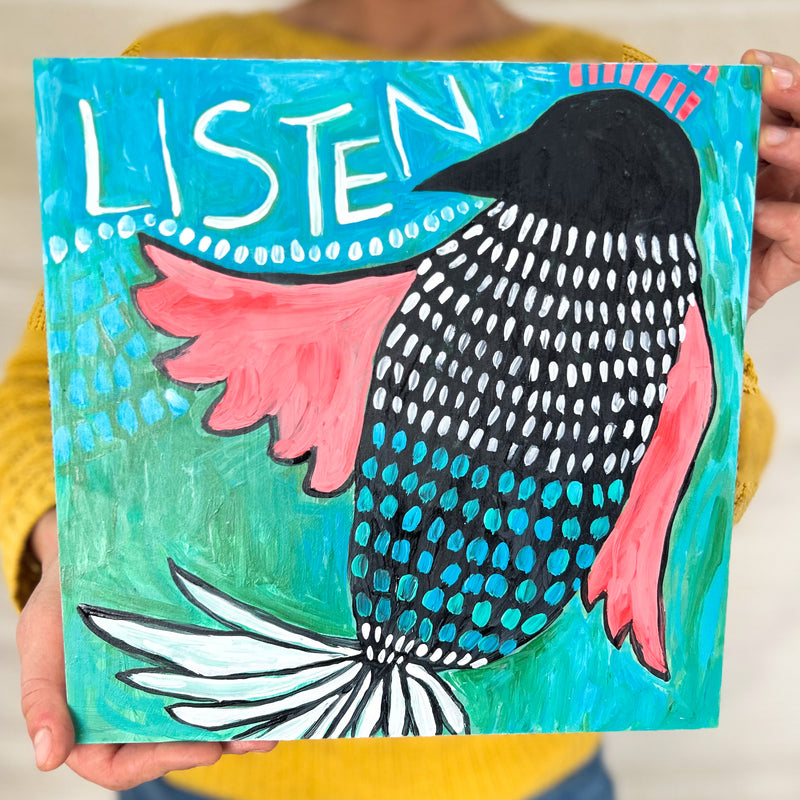Listen | Original Painting