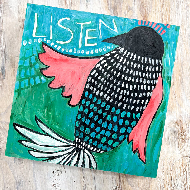 Listen | Original Painting