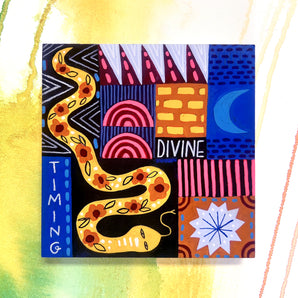 Mini 1 – Divine Timing | Original Painting