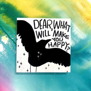 Mini 10 – Dear, What Will Make You Happy? | Original Painting