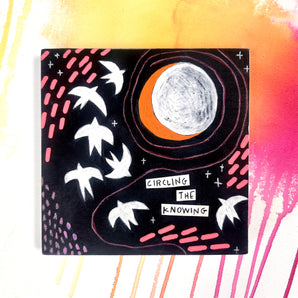Mini 33 – Circling the Knowing | Original Painting