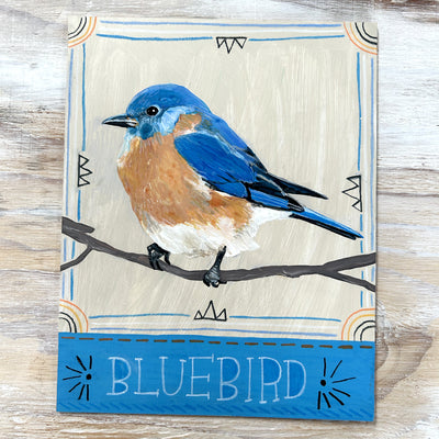 Original Painting - Bluebird