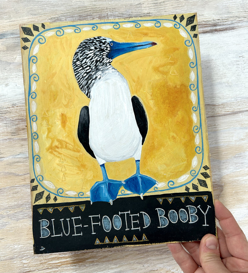 Original Painting - Blue-footed Booby