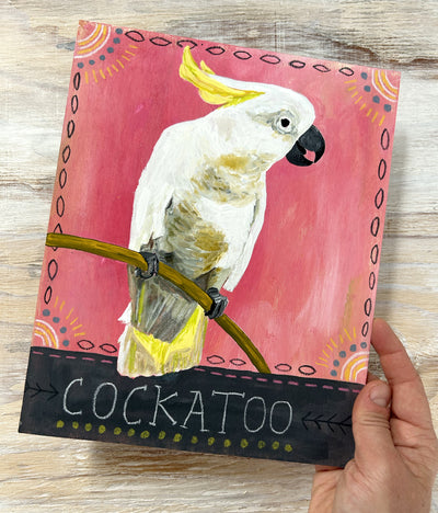 Original Painting - Cockatoo