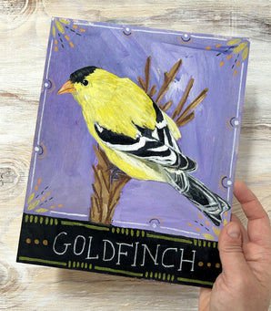 Original Painting - Goldfinch