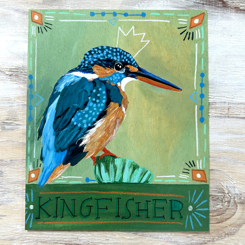 Original Painting - Kingfisher