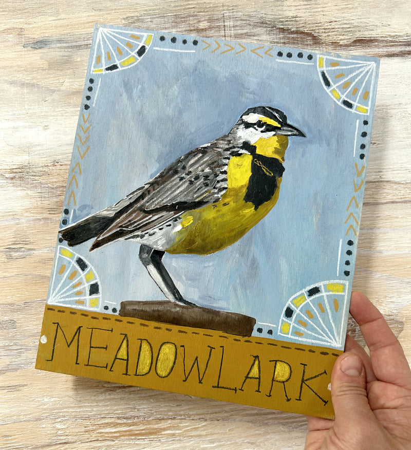 Original Painting - Meadowlark