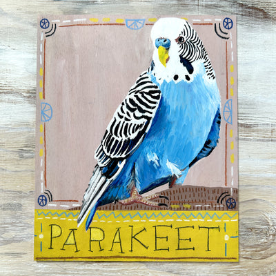 Original Painting - Parakeet