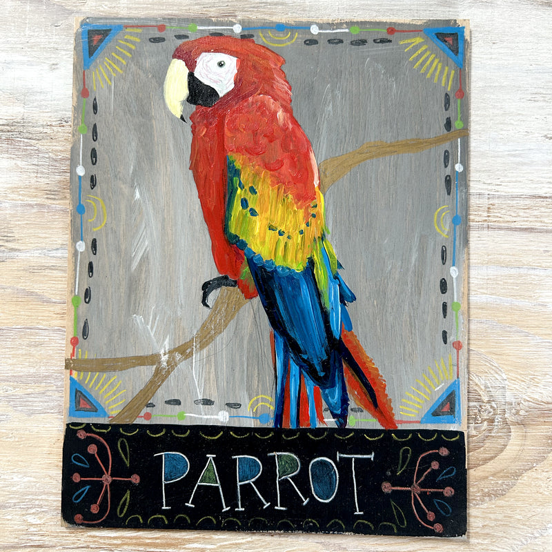 Original Painting - Parrot