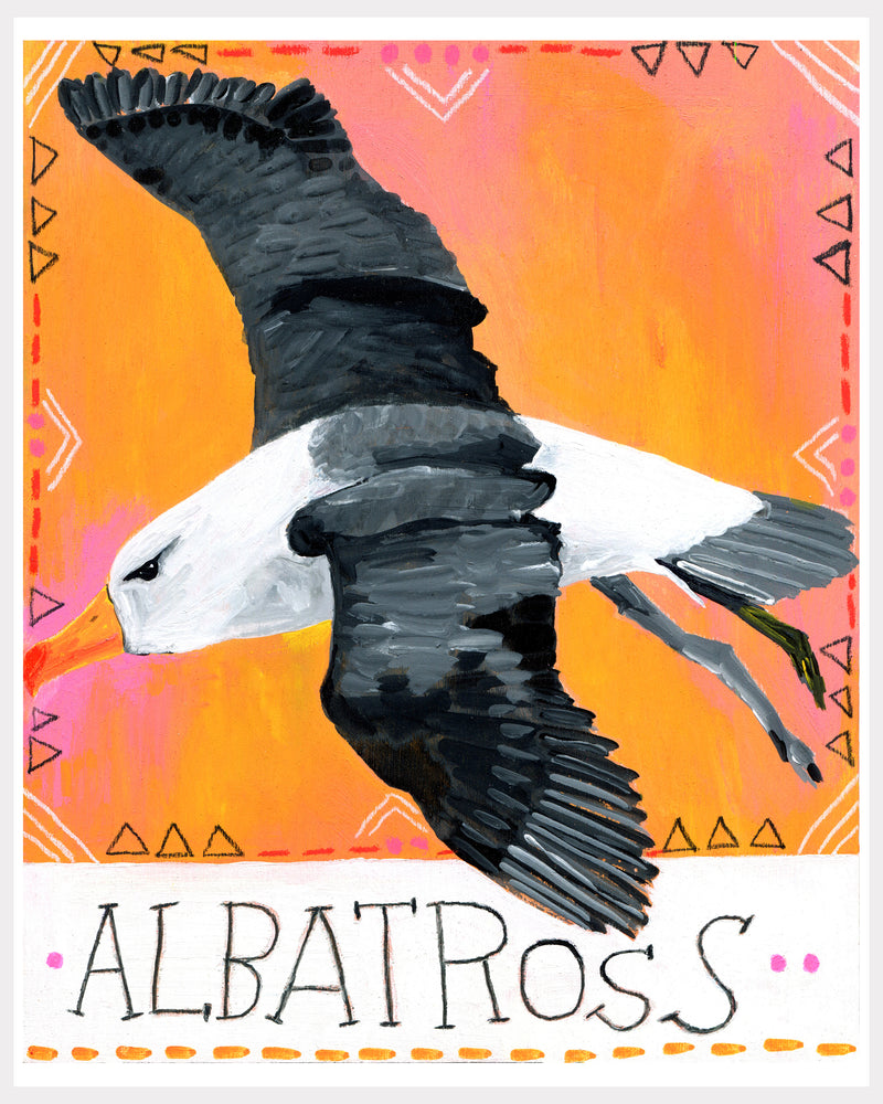 Animal Totem Print - Albatross