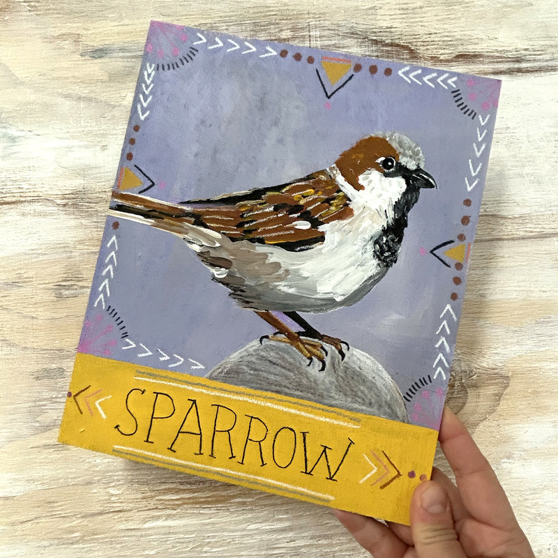Original Painting - Sparrow
