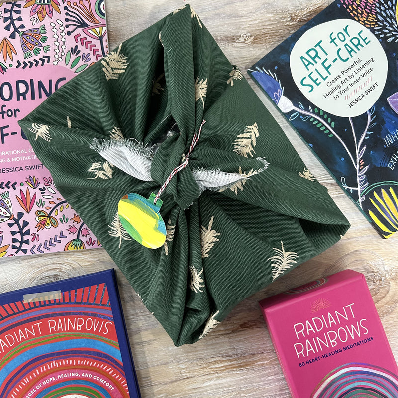 Self-Care Book + Deck Gift Bundle