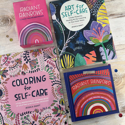 Self-Care Book + Deck Gift Bundle