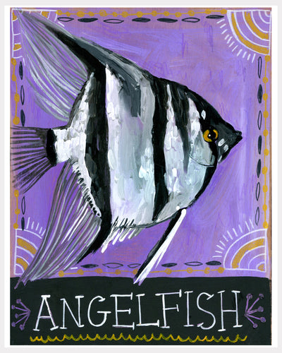 Animal Totem Print - Angelfish