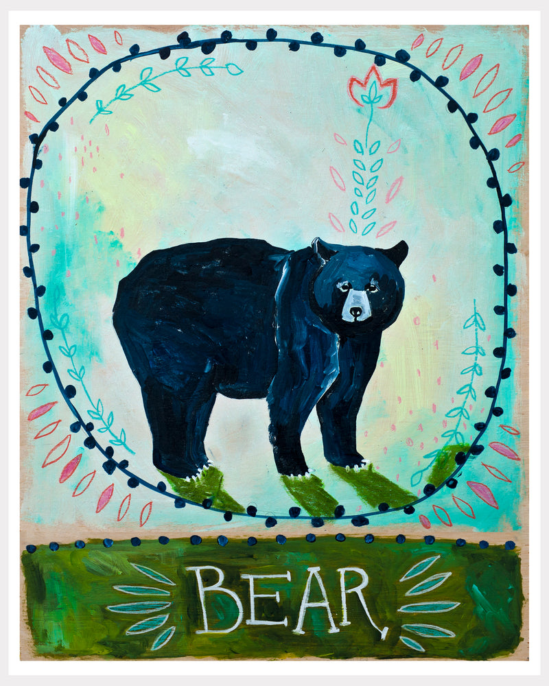 Animal Totem Print - Bear