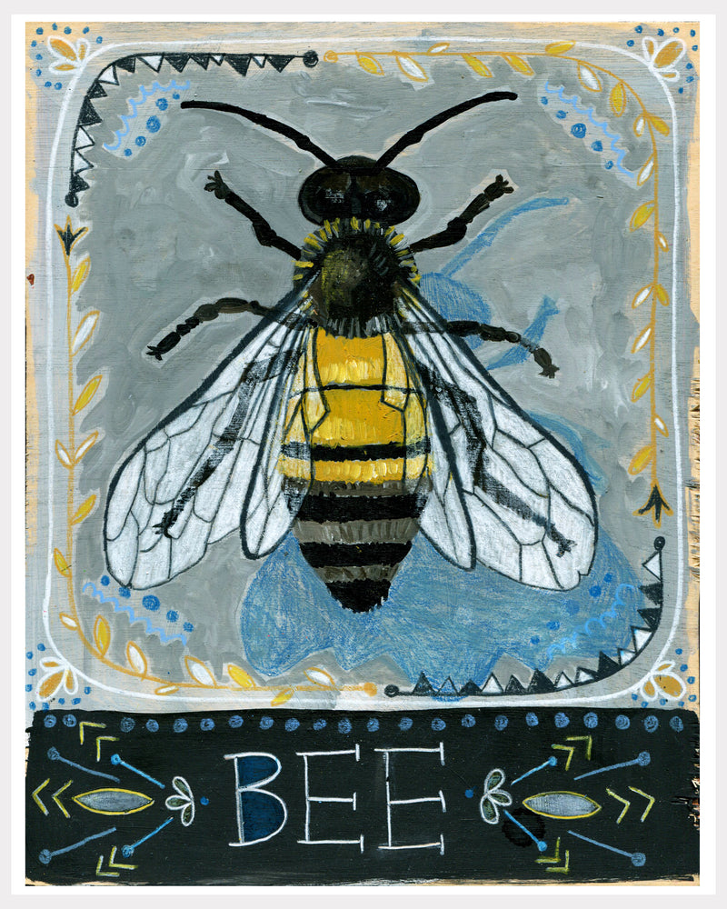 Animal Totem Print - Bee