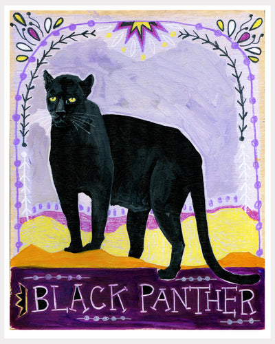 Animal Totem Print - Black Panther
