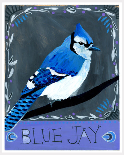 Animal Totem Print - Blue Jay