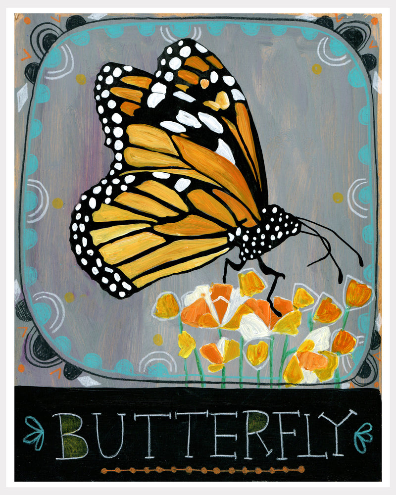 Animal Totem Print - Butterfly 2