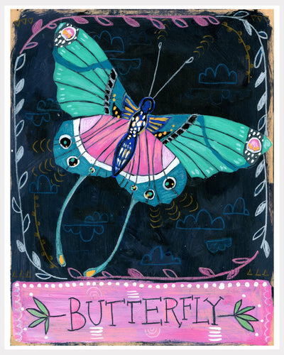 Animal Totem Print - Butterfly