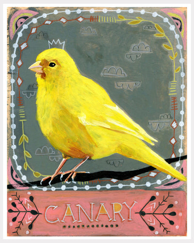 Animal Totem Print - Canary