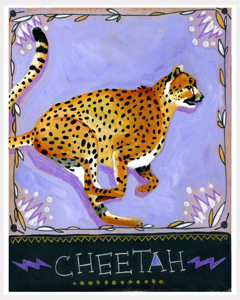 Animal Totem Print - Cheetah