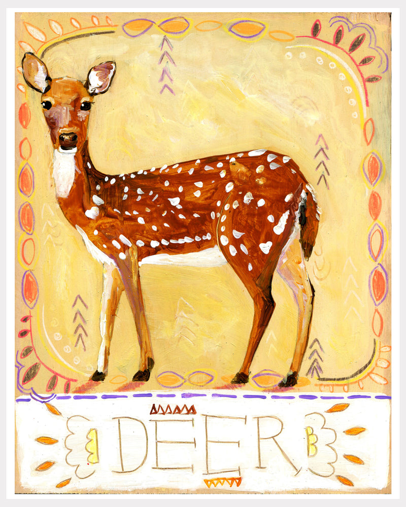 Animal Totem Print - Deer