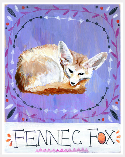 Animal Totem Print - Fennec Fox