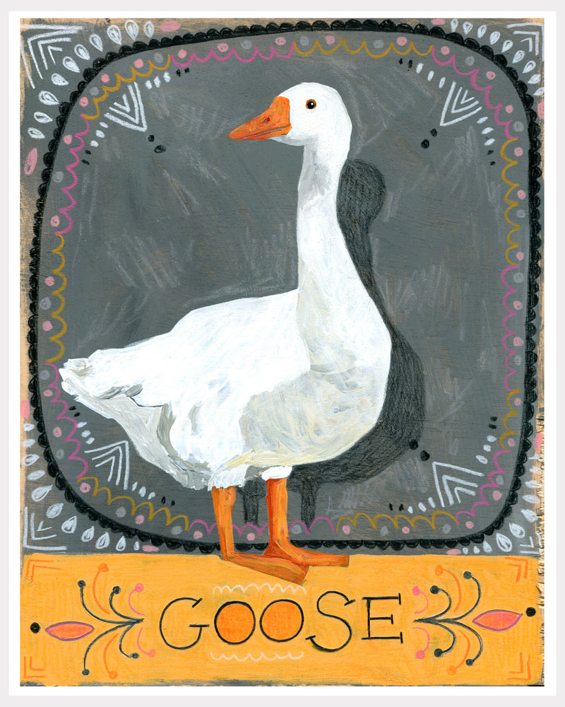 Animal Totem Print - Goose
