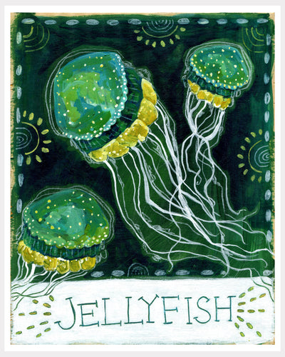 Animal Totem Print - Jellyfish