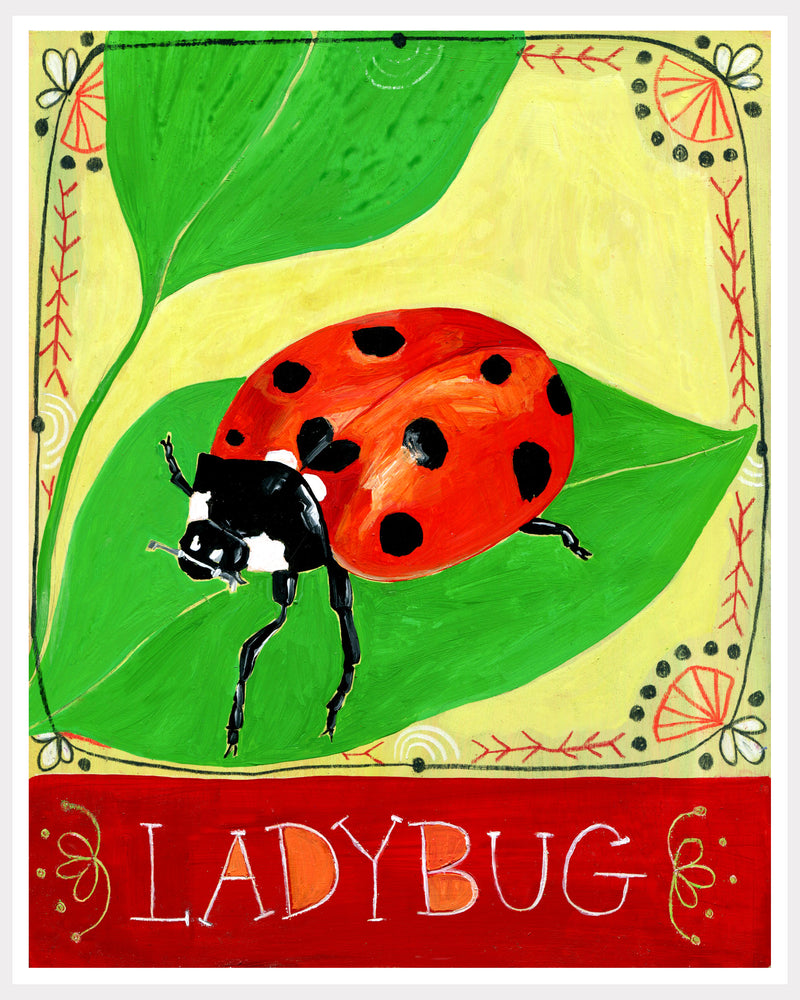 Animal Totem Print - Ladybug