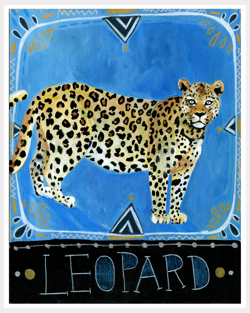 Animal Totem Print - Leopard