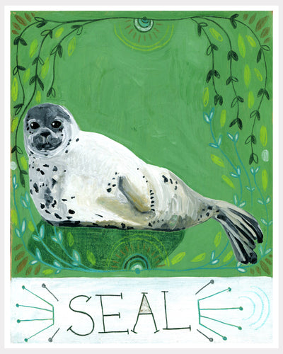 Animal Totem Print - Seal