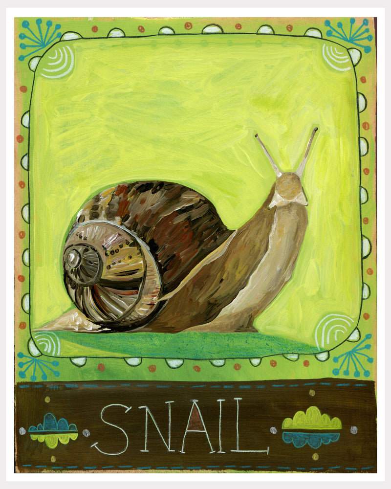 Animal Totem Print - Snail