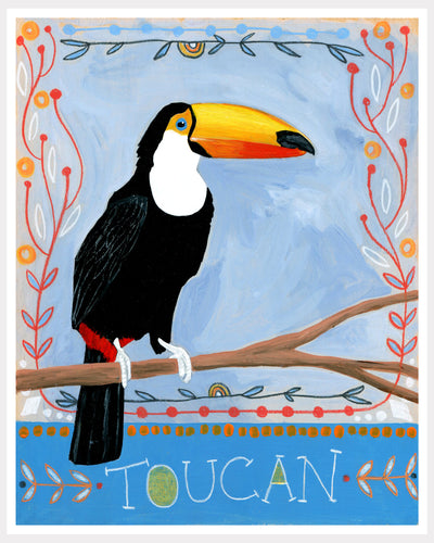 Animal Totem Print - Toucan