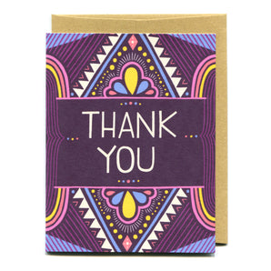Geo Thank You Card