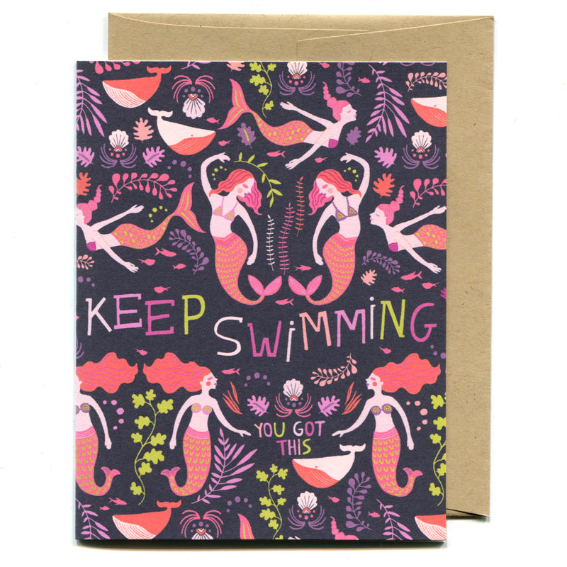 Keep Swimming Card